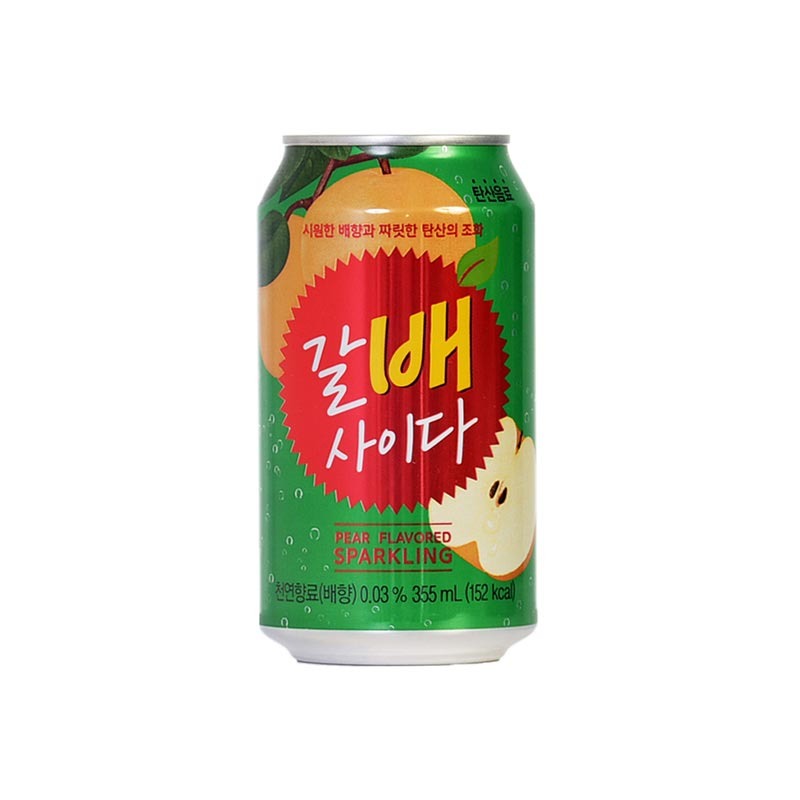 Haitai 海太 水梨風味氣泡飲 （355ml／大罐）