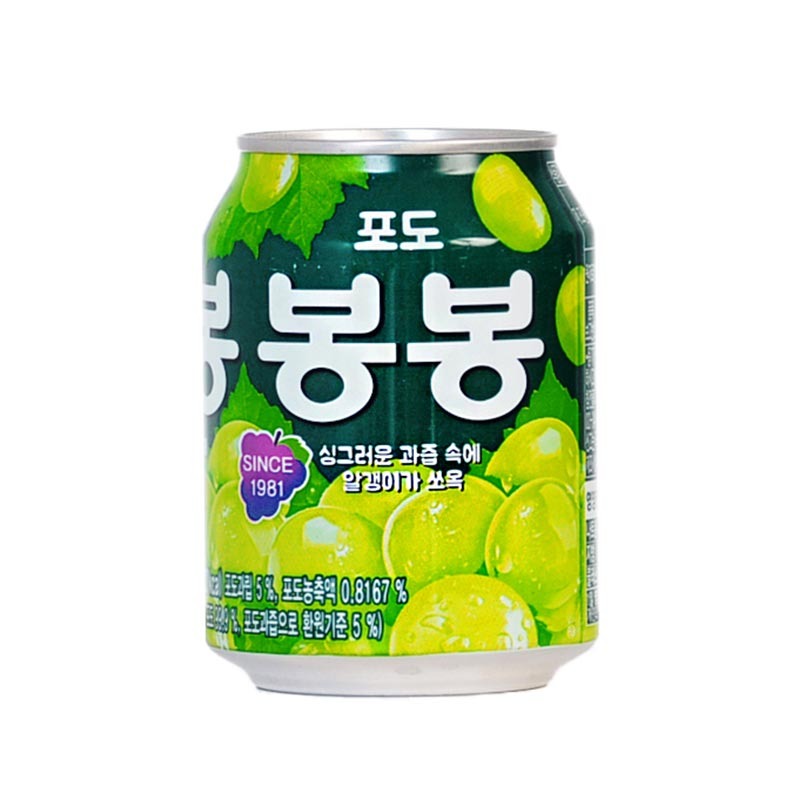Haitai 海太 葡萄汁 （238ml／一罐）