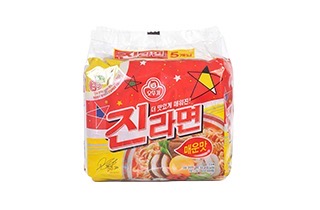 不倒翁（Ottogi）的辣味金拉麵