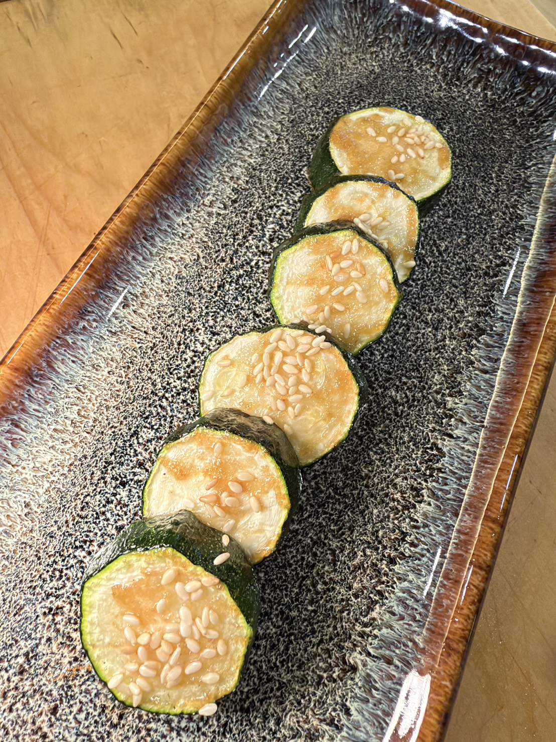 奶油醬烤櫛瓜(串)
