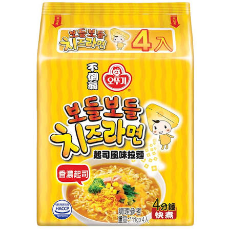 金拉麵起司泡麵（四入一袋）