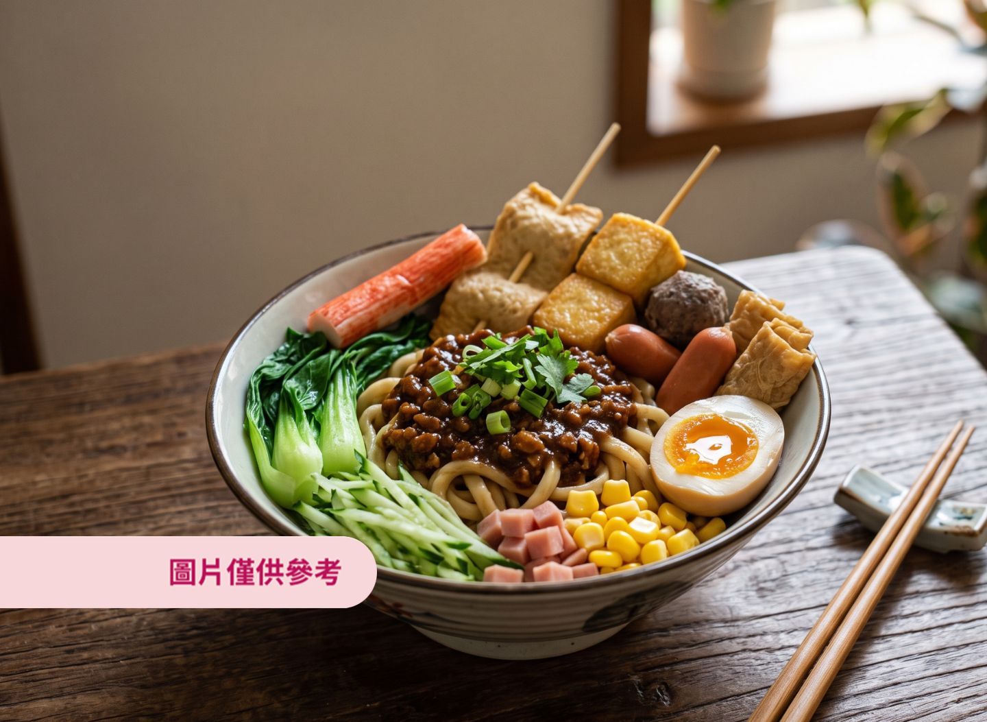 豪華炸醬麵