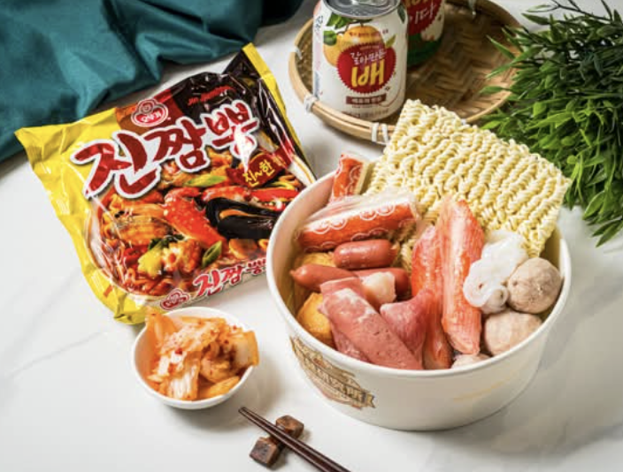 金螃蟹辣味海鮮套餐