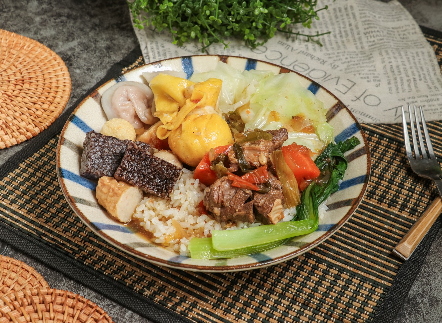 牛肉泡飯