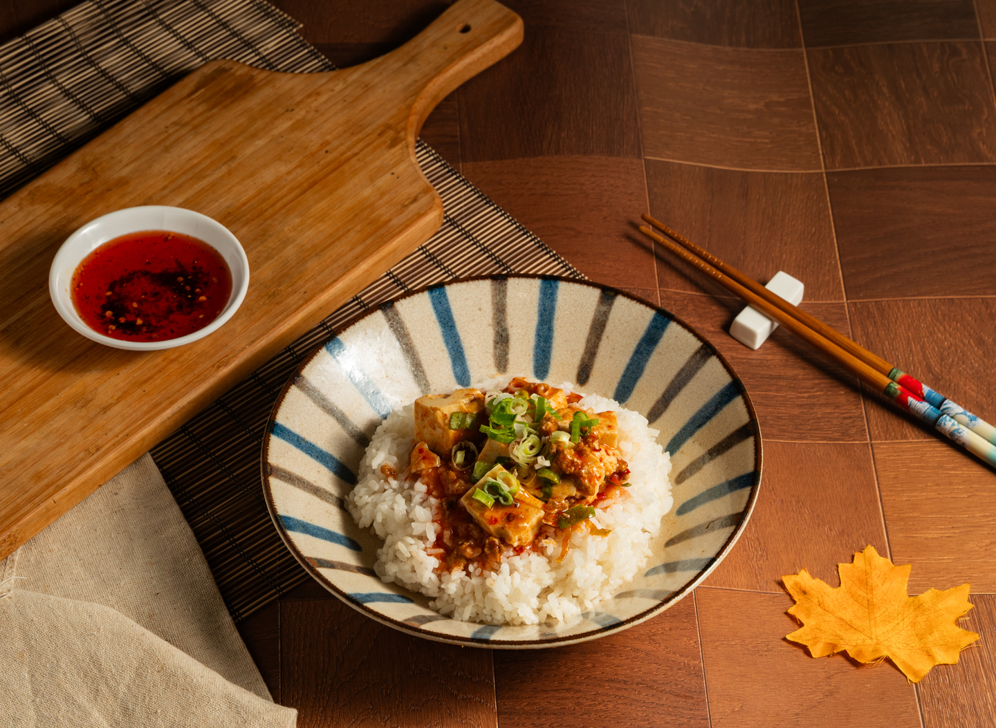 麻婆豆腐飯